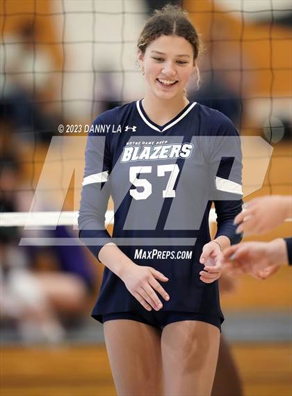 Thumbnail 3 in Bowie vs Notre Dame Prep (Tiger Paws Invitational) photogallery.