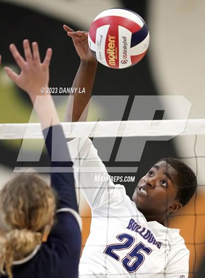 Thumbnail 3 in Bowie vs Notre Dame Prep (Tiger Paws Invitational) photogallery.