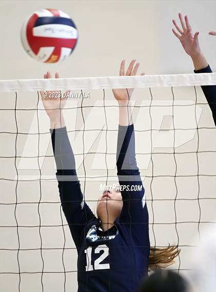 Thumbnail 3 in Bowie vs Notre Dame Prep (Tiger Paws Invitational) photogallery.