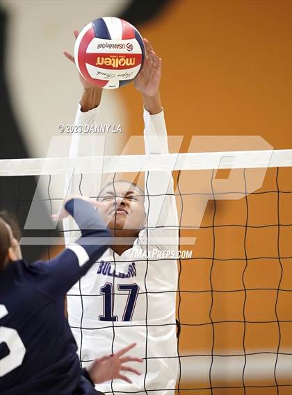 Thumbnail 1 in Bowie vs Notre Dame Prep (Tiger Paws Invitational) photogallery.