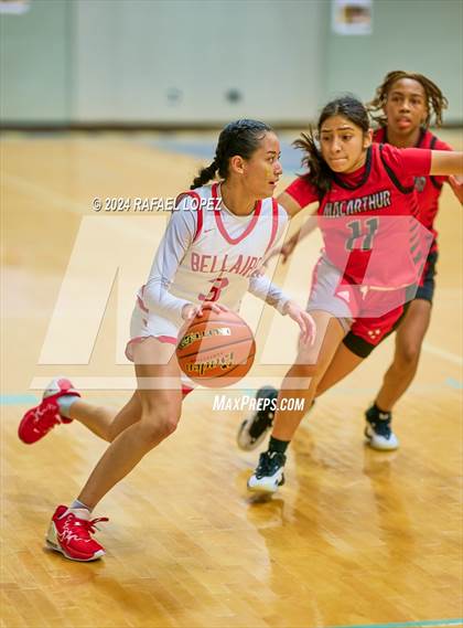Thumbnail 1 in MacArthur vs. Bellaire (Houston ISD Tournament) photogallery.