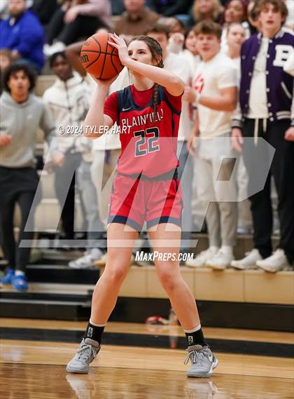 Thumbnail 2 in Plainfield vs. Brownsburg (IHSAA 4A Sectional 12 Semifinal) photogallery.
