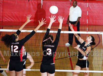 Thumbnail 3 in Clear Lake @ Salesian (CIF NCS D4 Playoffs) photogallery.