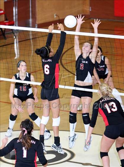 Thumbnail 1 in Clear Lake @ Salesian (CIF NCS D4 Playoffs) photogallery.