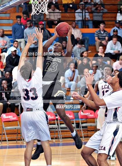 Thumbnail 1 in Lafayette Christian Academy vs. John Carroll (Chick-Fil-A Classic)  photogallery.