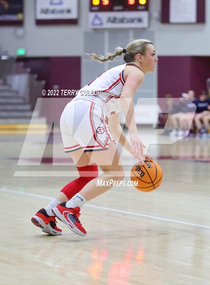 Thumbnail 2 in Springville vs. Herriman (Beetdigger Classic) photogallery.