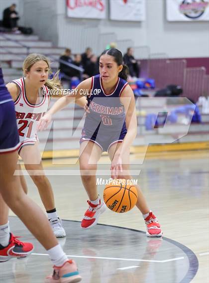 Thumbnail 3 in Springville vs. Herriman (Beetdigger Classic) photogallery.