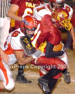 Thumbnail 3 in Hanford vs. Tulare Union (Section Playoffs) photogallery.