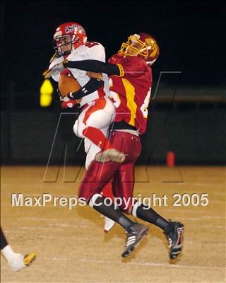 Thumbnail 2 in Hanford vs. Tulare Union (Section Playoffs) photogallery.