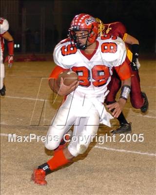 Thumbnail 3 in Hanford vs. Tulare Union (Section Playoffs) photogallery.