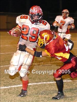 Thumbnail 3 in Hanford vs. Tulare Union (Section Playoffs) photogallery.