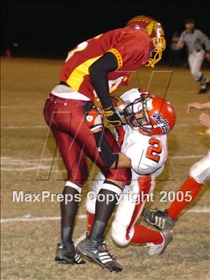 Thumbnail 3 in Hanford vs. Tulare Union (Section Playoffs) photogallery.