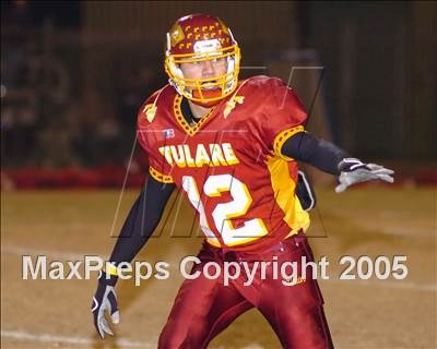 Thumbnail 3 in Hanford vs. Tulare Union (Section Playoffs) photogallery.