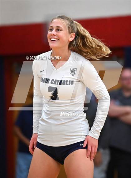 Thumbnail 2 in Marin Catholic vs. Madison (Durango Fall Classic) photogallery.