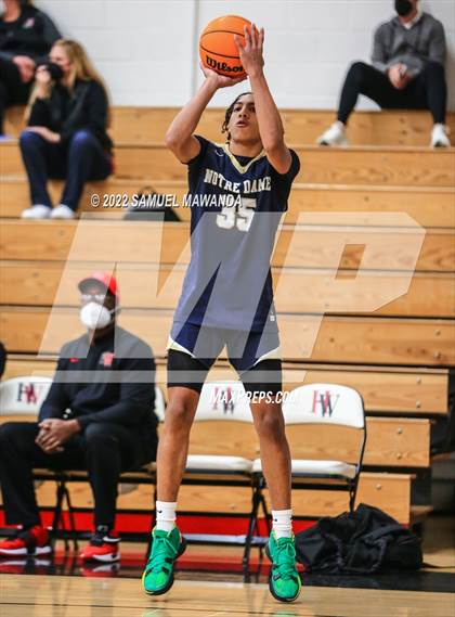 Thumbnail 2 in  Notre Dame (SO) @ Harvard-Westlake photogallery.