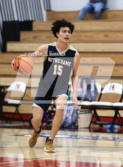 Thumbnail 2 in  Notre Dame (SO) @ Harvard-Westlake photogallery.