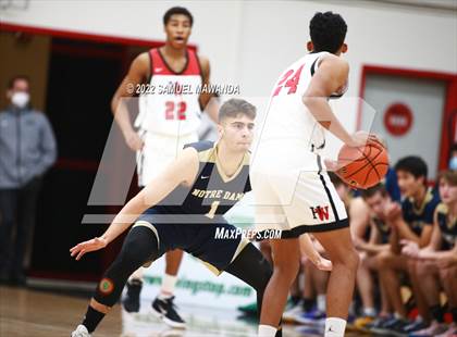 Thumbnail 1 in  Notre Dame (SO) @ Harvard-Westlake photogallery.