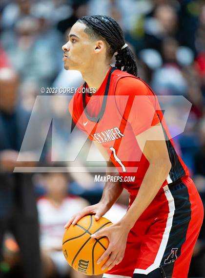 Thumbnail 1 in Alexander vs Lee County (GHSA 6A State Championship) photogallery.