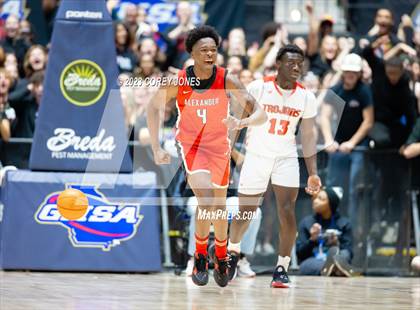 Thumbnail 1 in Alexander vs Lee County (GHSA 6A State Championship) photogallery.