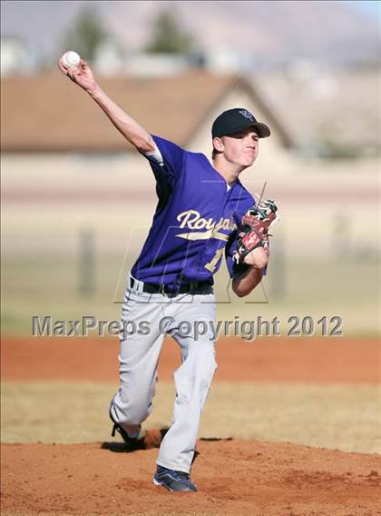 Thumbnail 2 in Victor Valley Christian @ Mountain View Christian (Spring Slam Tournament) photogallery.