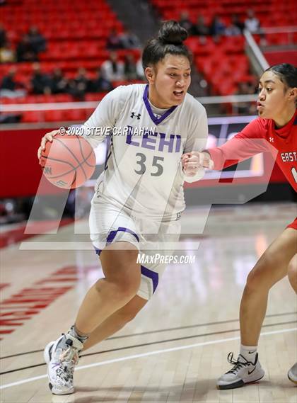 Thumbnail 2 in Lehi vs. East (UHSAA Quarter Final) photogallery.