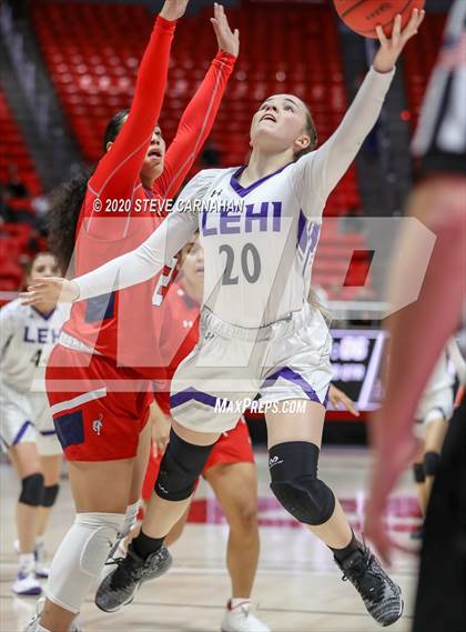 Thumbnail 3 in Lehi vs. East (UHSAA Quarter Final) photogallery.