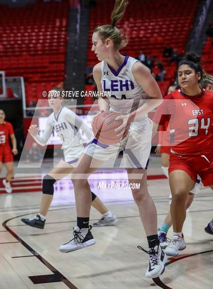 Thumbnail 3 in Lehi vs. East (UHSAA Quarter Final) photogallery.