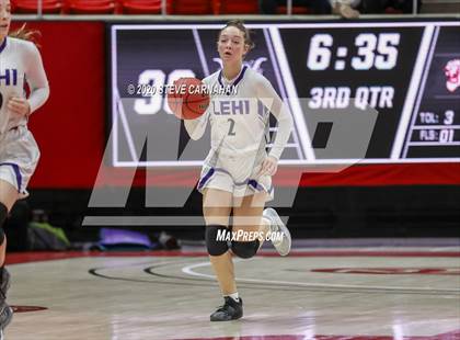 Thumbnail 3 in Lehi vs. East (UHSAA Quarter Final) photogallery.