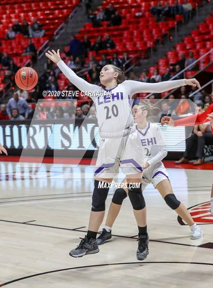 Thumbnail 1 in Lehi vs. East (UHSAA Quarter Final) photogallery.
