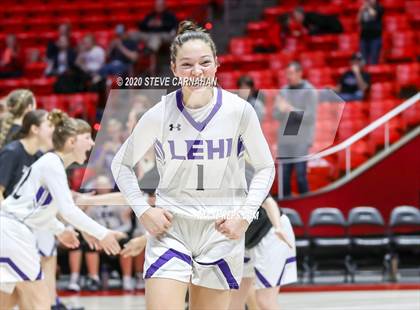Thumbnail 3 in Lehi vs. East (UHSAA Quarter Final) photogallery.