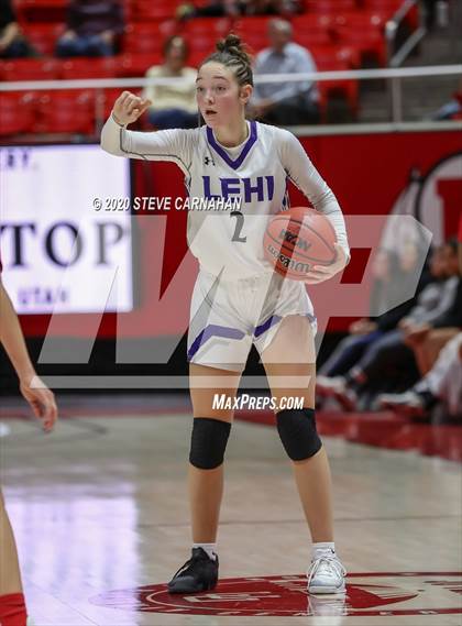 Thumbnail 2 in Lehi vs. East (UHSAA Quarter Final) photogallery.