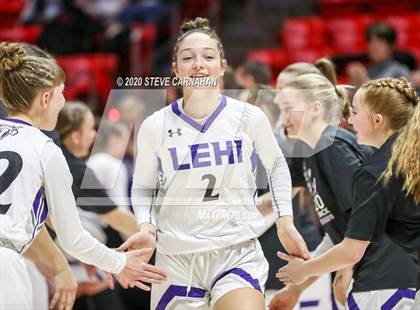 Thumbnail 3 in Lehi vs. East (UHSAA Quarter Final) photogallery.