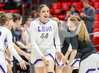 Thumbnail 3 in Lehi vs. East (UHSAA Quarter Final) photogallery.