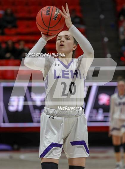 Thumbnail 3 in Lehi vs. East (UHSAA Quarter Final) photogallery.