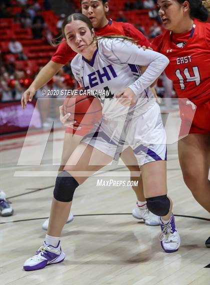Thumbnail 1 in Lehi vs. East (UHSAA Quarter Final) photogallery.