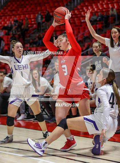 Thumbnail 1 in Lehi vs. East (UHSAA Quarter Final) photogallery.