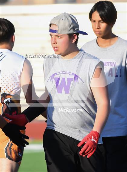 Thumbnail 1 in Washington vs. Trevor Browne (Trevor Browne 7 on 7) photogallery.