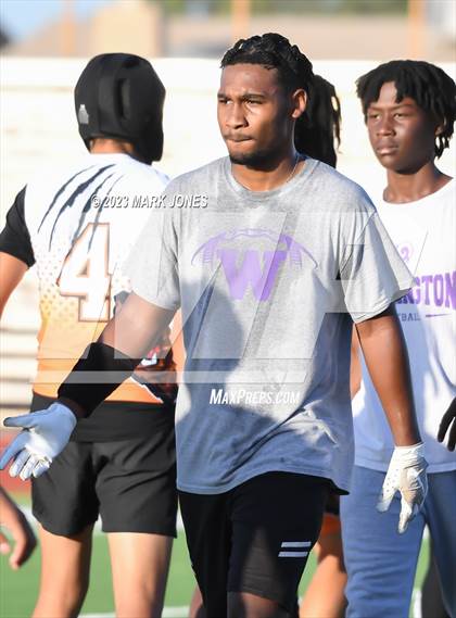 Thumbnail 1 in Washington vs. Trevor Browne (Trevor Browne 7 on 7) photogallery.