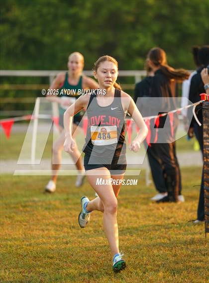 Thumbnail 3 in Lovejoy XC Fall Festival 2025 Girls Elite Varsity photogallery.