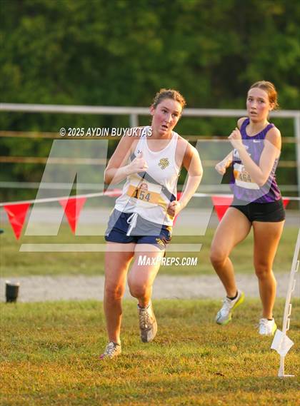 Thumbnail 2 in Lovejoy XC Fall Festival 2025 Girls Elite Varsity photogallery.
