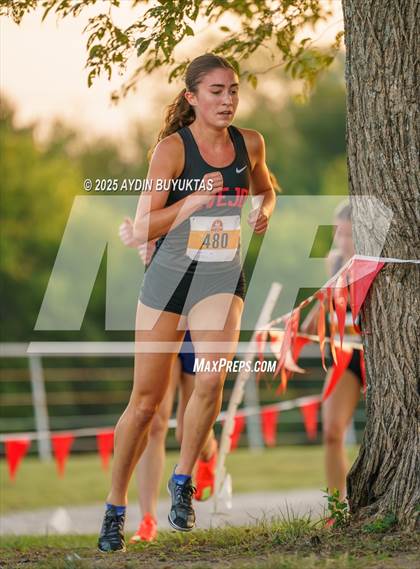 Thumbnail 2 in Lovejoy XC Fall Festival 2025 Girls Elite Varsity photogallery.