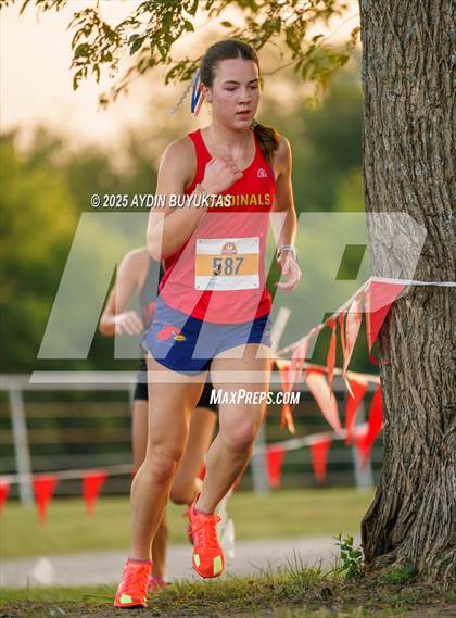Thumbnail 1 in Lovejoy XC Fall Festival 2025 Girls Elite Varsity photogallery.