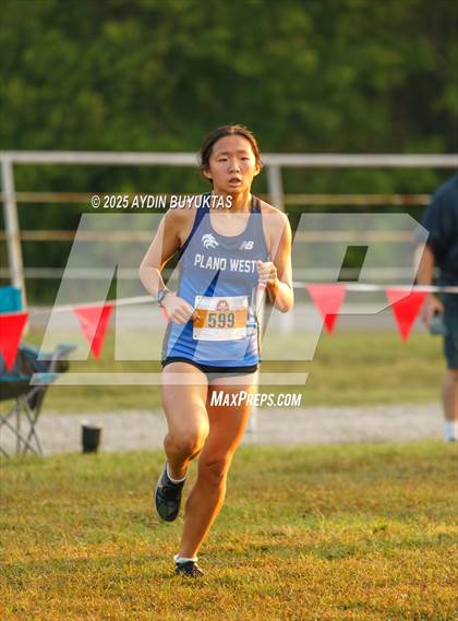 Thumbnail 1 in Lovejoy XC Fall Festival 2025 Girls Elite Varsity photogallery.
