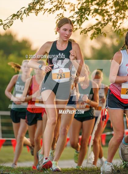 Thumbnail 1 in Lovejoy XC Fall Festival 2025 Girls Elite Varsity photogallery.