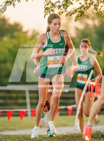Thumbnail 2 in Lovejoy XC Fall Festival 2025 Girls Elite Varsity photogallery.