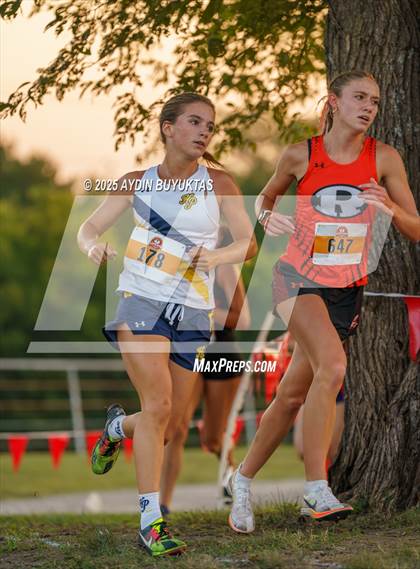 Thumbnail 1 in Lovejoy XC Fall Festival 2025 Girls Elite Varsity photogallery.