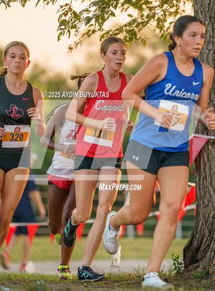 Thumbnail 3 in Lovejoy XC Fall Festival 2025 Girls Elite Varsity photogallery.