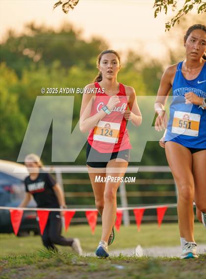 Thumbnail 2 in Lovejoy XC Fall Festival 2025 Girls Elite Varsity photogallery.