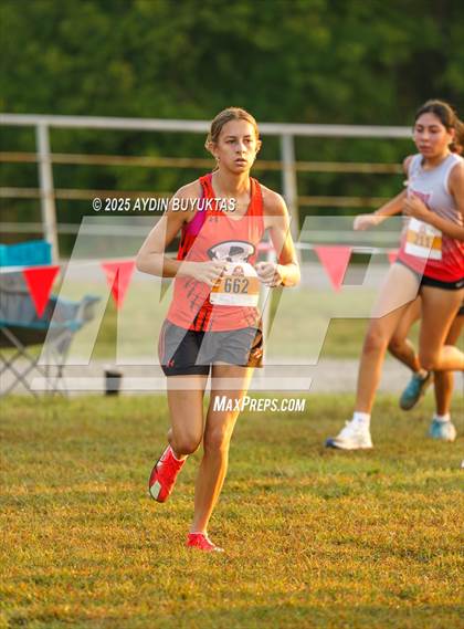Thumbnail 1 in Lovejoy XC Fall Festival 2025 Girls Elite Varsity photogallery.