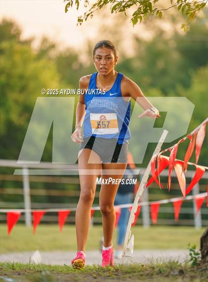 Thumbnail 3 in Lovejoy XC Fall Festival 2025 Girls Elite Varsity photogallery.